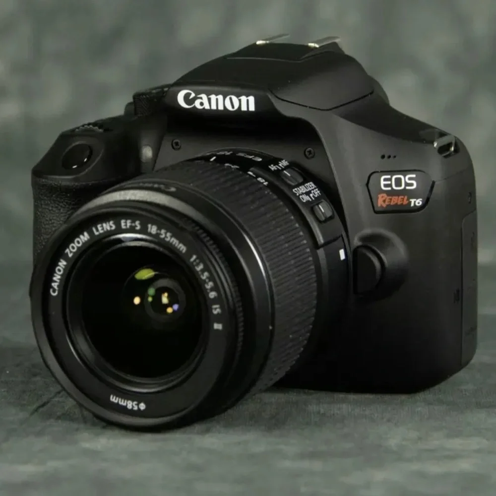 COPY - Canon EOS Rebel T6 DSLR Camera with EF-S 18-55mm youtube T 6 Video Vlog …